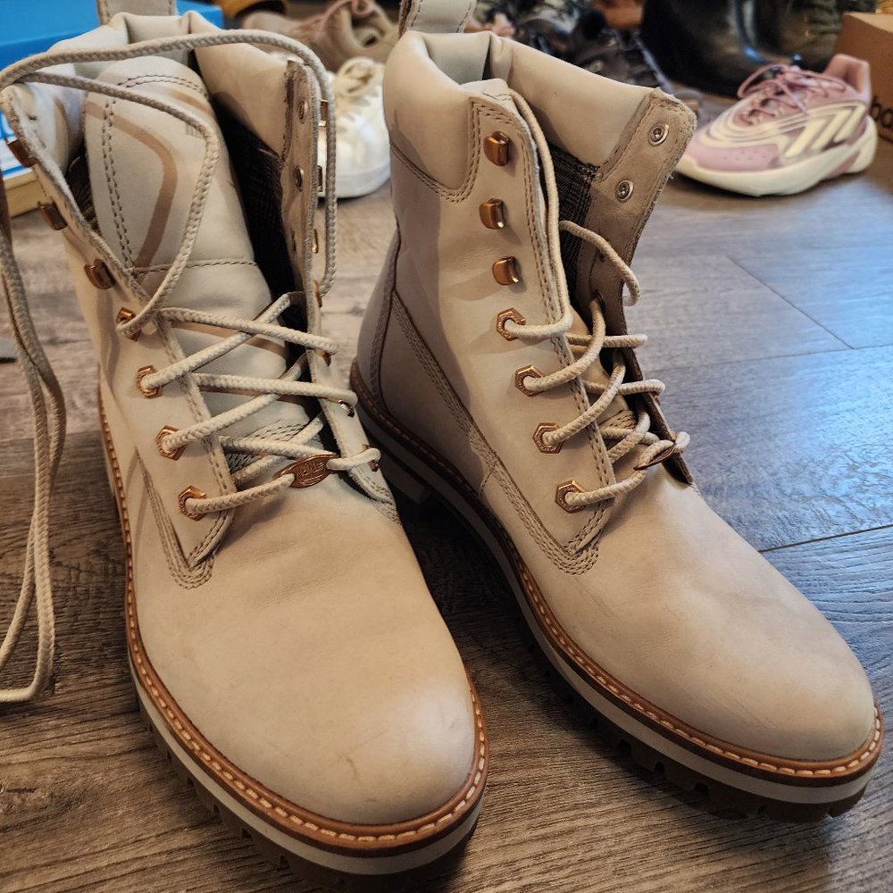 Timberland woman's boots.